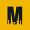 Muds mark, the letter M with the New York skyline inside
